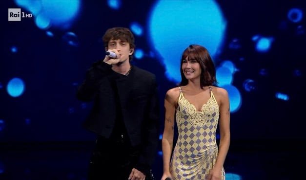 Aitana deslumbra en Sanremo.
