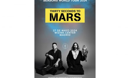 Thirty Seconds To Mars anuncian concierto en Madrid 