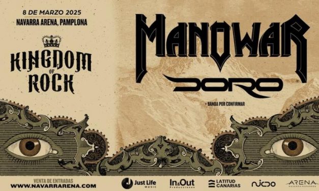 La banda americana Manowar encabeza la primera edición del festival Kingdom Of Rock en Pamplona