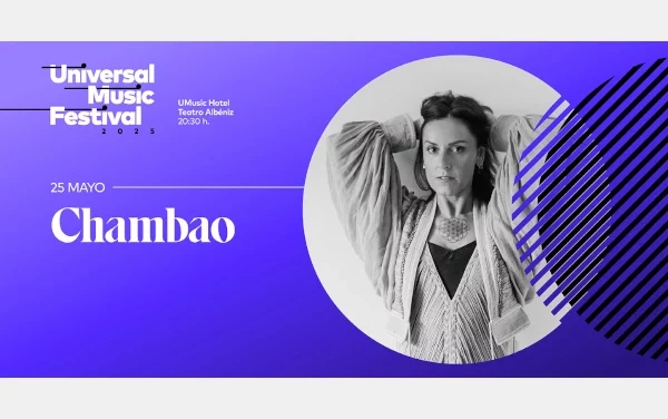 Concierto Chambao Umusic Hotel Teatro Albéniz 25/05/25