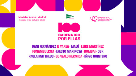Concierto + Photocall Cadena 100 Por Ellas  18/10/25